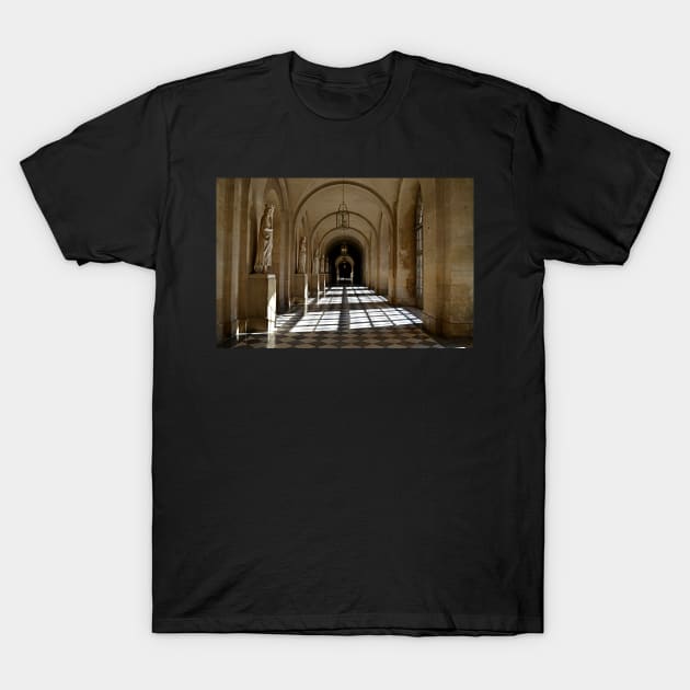 Hallway of Versailles T-Shirt by LaurenGalanty